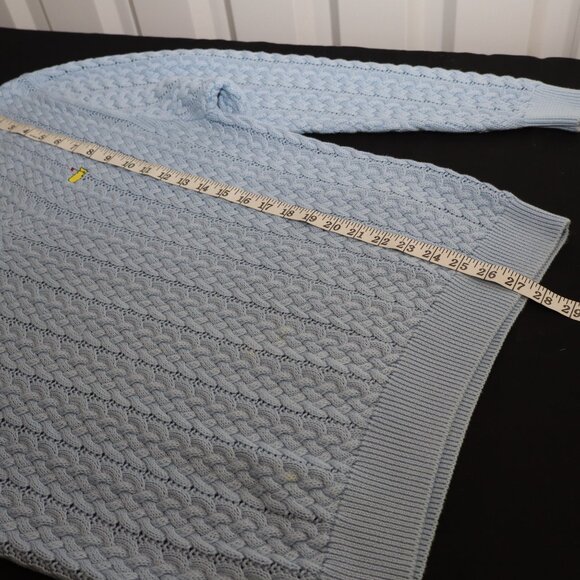 Magnolia Lane Womens Masters Golf Cable Knit Pima Cotton Sweater Size XL New - Picture 7 of 8